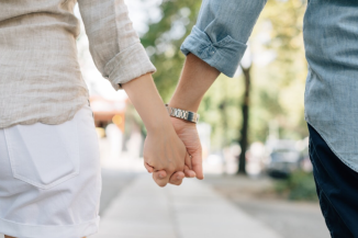 Couple Holding Hands 